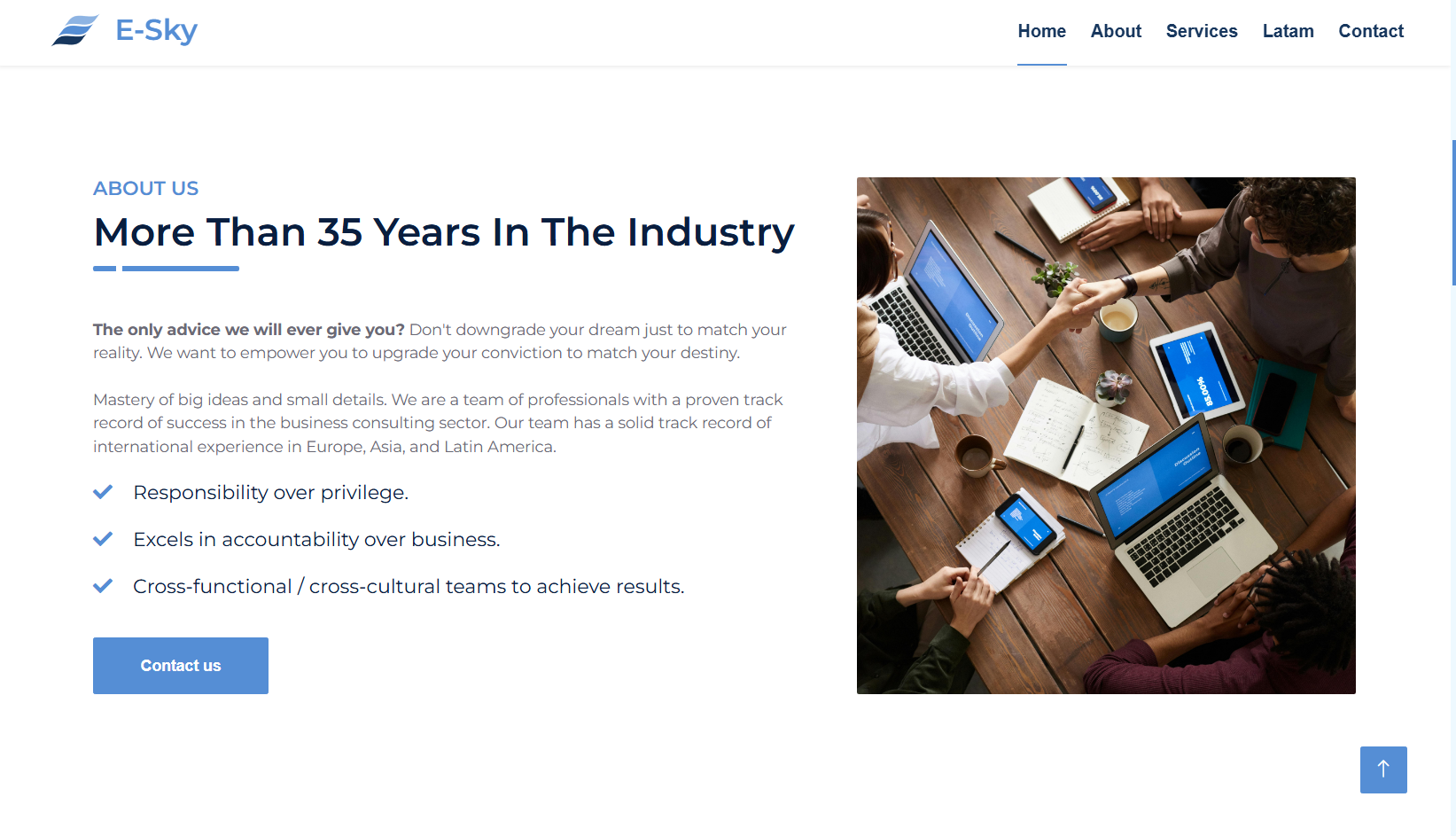 E-Sky Web - Imagen 2